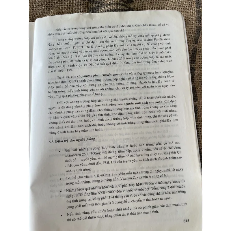 Bò giảng sản phụ khoa 2 ; hơn 300 trang khổ lớn  1019548