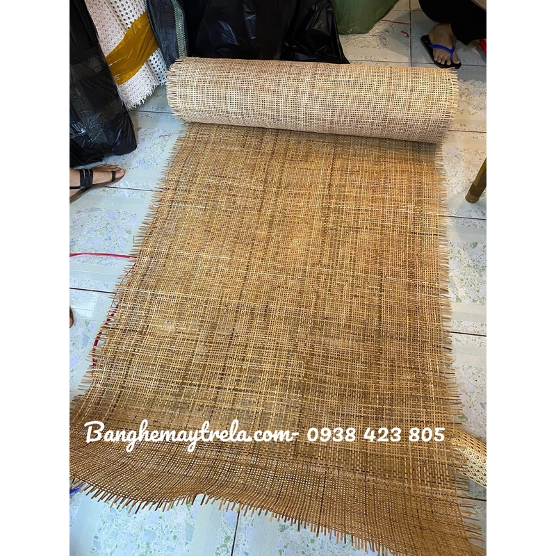 Lưới đan caro mây tự nhiên làm nội thất 540568