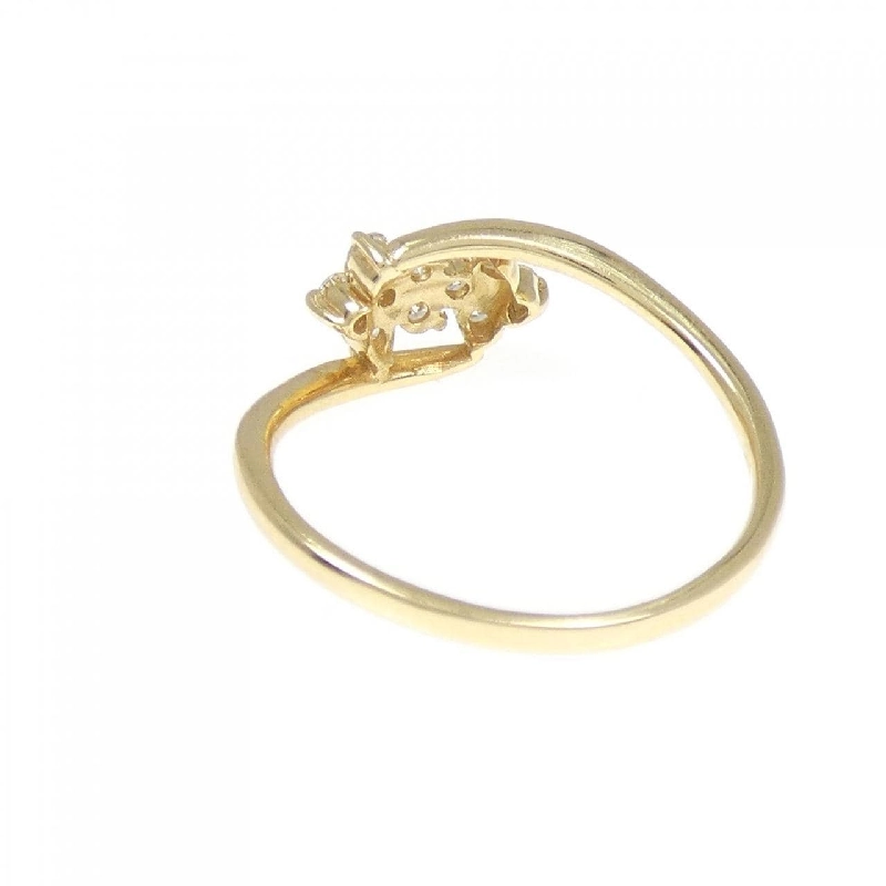 Nhẫn kim cương hoa K18YG 0.20CT - Hàng hiệu Authentic 856118