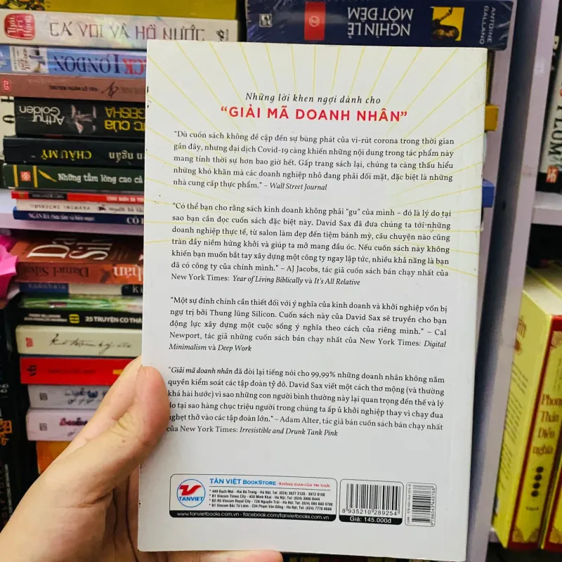 Giải mã doanh nhân
- 
David Sax#HATRA 1024749