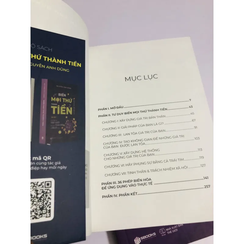 BIẾN MỌI THỨ THÀNH TIỀN – Nguyễn Anh Dũng (2 TẬP) 💰 NXB: 2024 751194