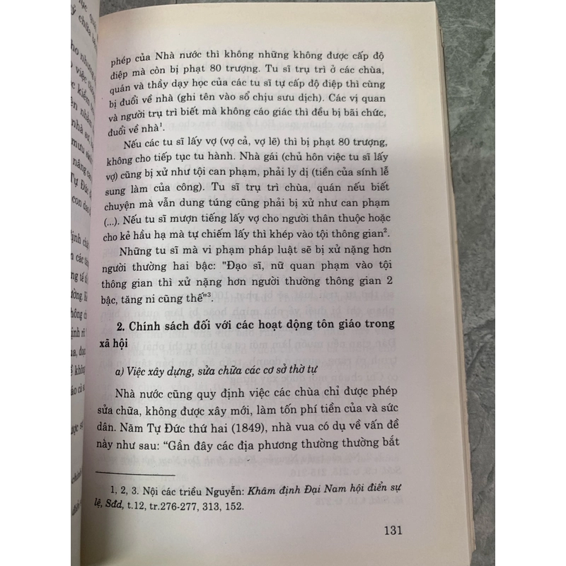 CHÍNH SÁCH TÔN GIÁO THỜI TỰ ĐỨC (1848 - 1883) 274598