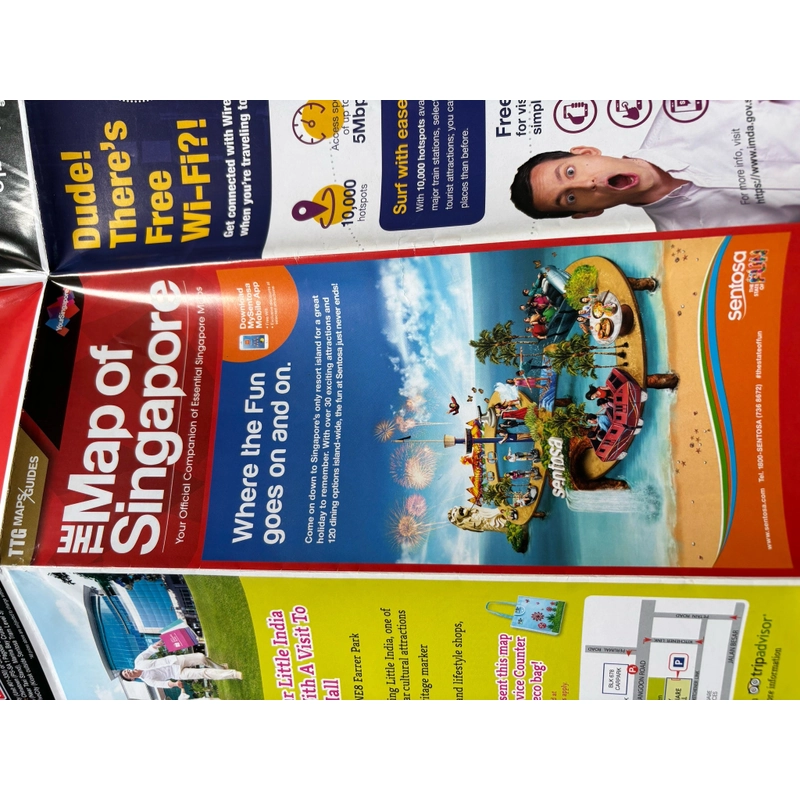 Bản đồ du lịch Singapore  502879