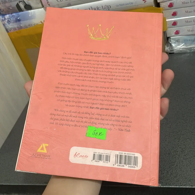 (tản văn) - Bạn đắt giá bao nhiêu? - Vãn Tình 977829