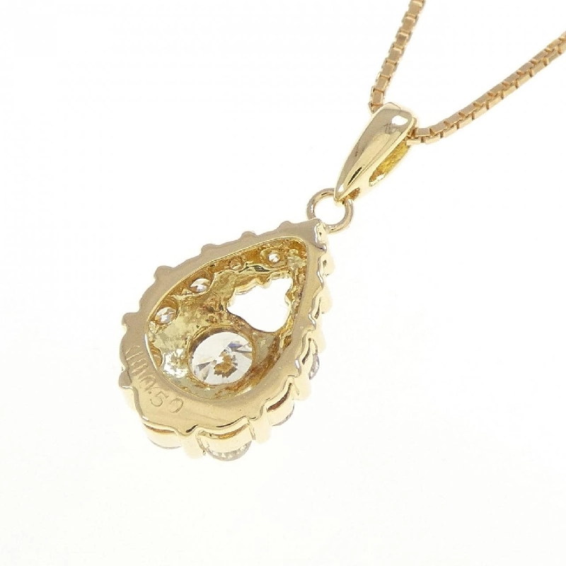 K18YG Dây chuyền kim cương 0.50CT - Hàng hiệu chính hãng 864254