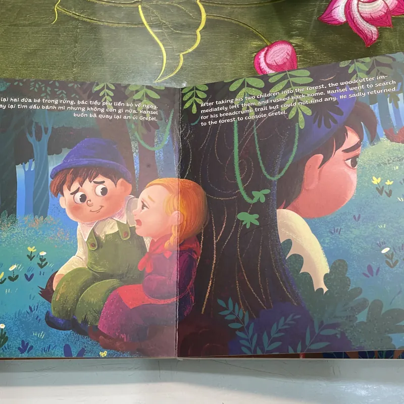 Sách hoạt hình song ngữ 4d - Toonbook - Hansel và Gretel . - 2021 .  1026440