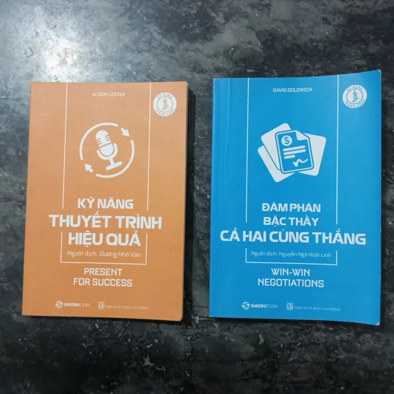 Combo 2 cuốn Thuyết Trình Hiệu Quả & Đàm Phán Bậc Thầy (Alison & David Goldwich) 976215
