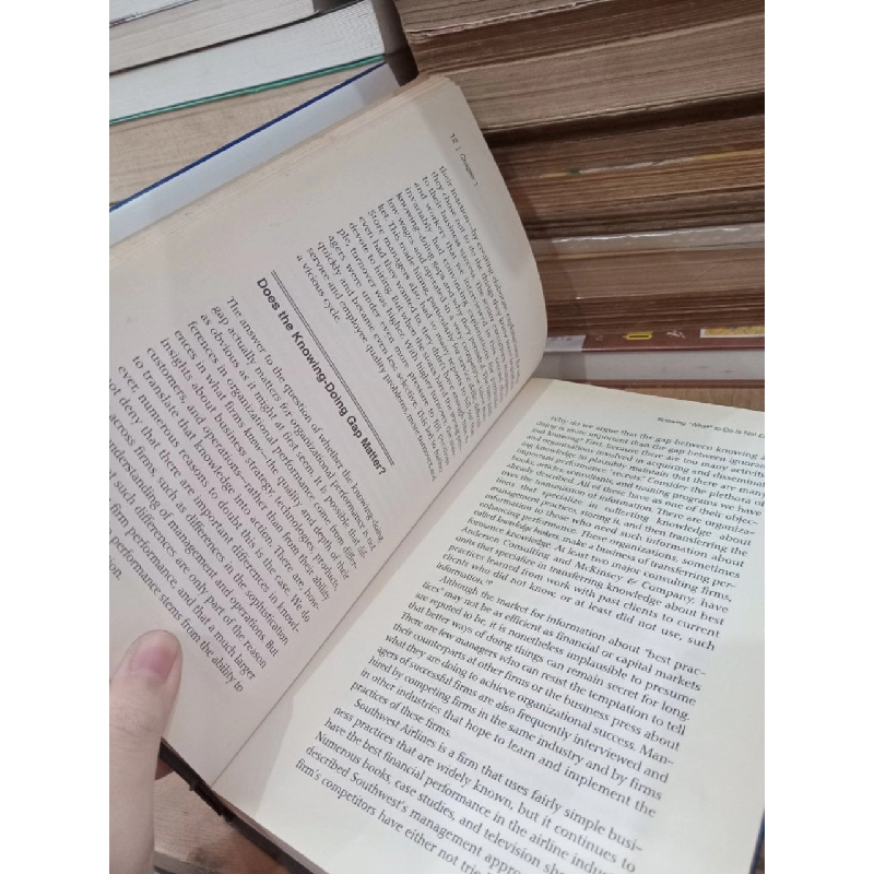 The knowing-doing gap - Jeffrey Pfeffer, Robert I. Sutton 778072