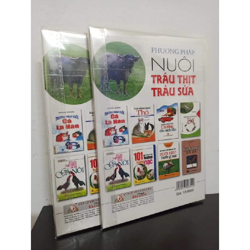 Phương Pháp Nuôi Trâu Thịt Trâu Sữa - Việt Chương New 100% HCM.ASB0901 341432