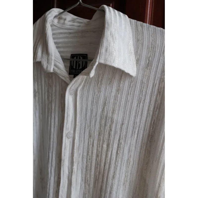 Áo Sơ Mi Nam Ánh Kim Tuyến - Mới 98% 701726