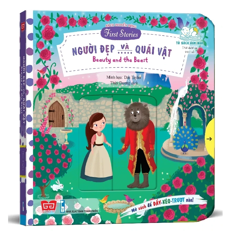 Sách Chuyển Động - First Stories - Beauty And The Beast - Người Đẹp Và Quái Vật - Dan Taylor 454254