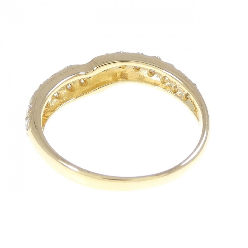 Nhẫn kim cương K18YG 0.31CT 668822