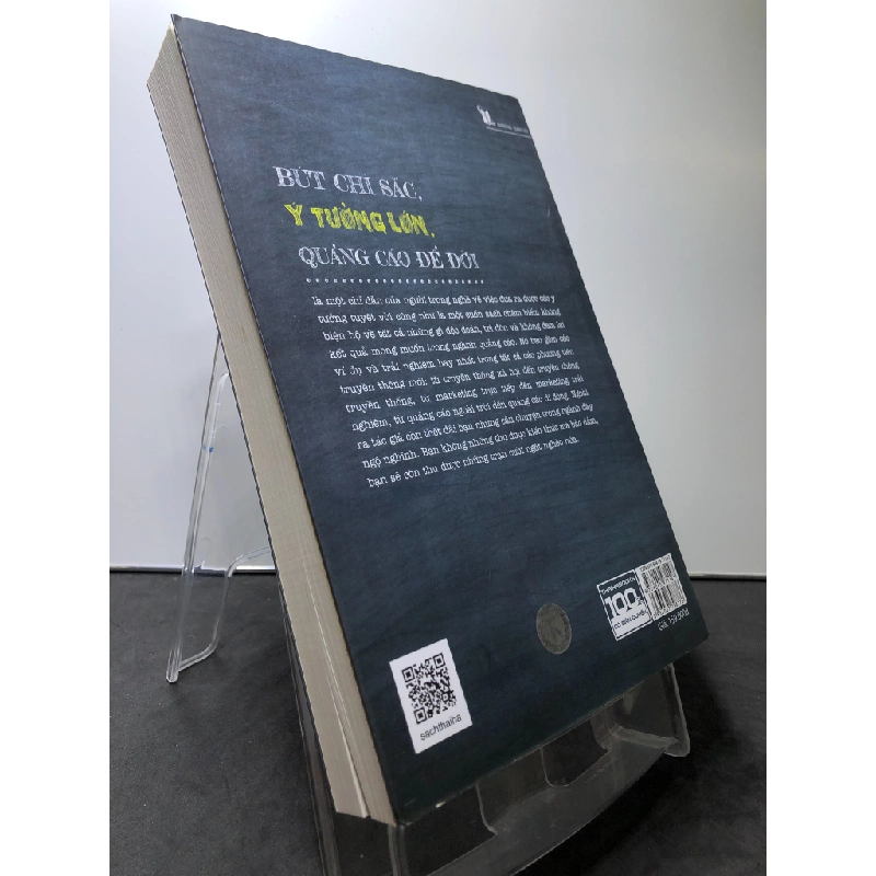 Bút chì sắc, ý tưởng lớn, quảng cáo để đời 2017 mới 90% bẩn nhẹ Luke Sullivan và Sam Bennett HPB0308 MARKETING KINH DOANH 195598