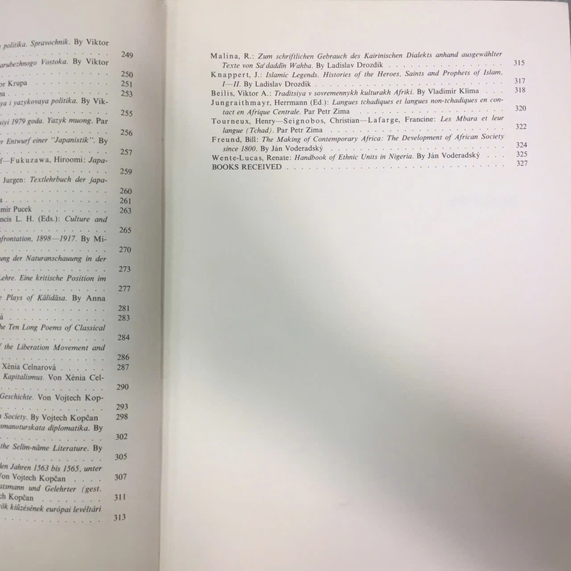 ASIAN AND AFRICAN STUDIES ( 2 cuốn) 500420