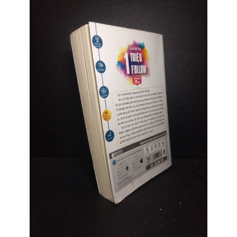 Cách để đạt 1 triệu follow chỉ trong 30 ngày năm 2020 mới 70% bẩn ố nhẹ có highlight HCM.BMT0512 912516