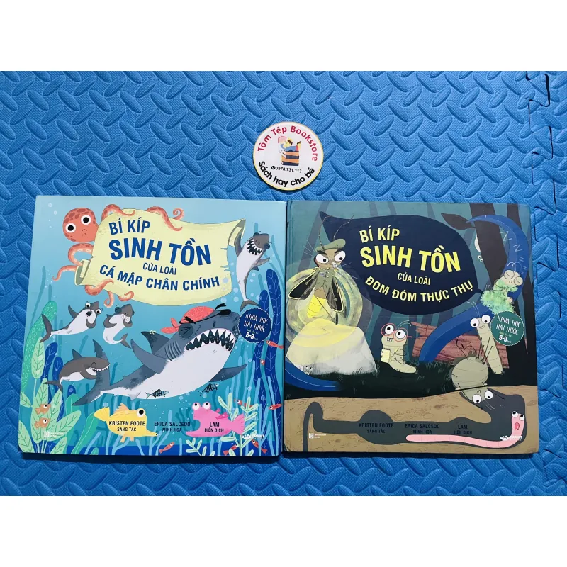 Combo Bí Kíp Sinh Tồn: Của Loài Đom Đóm Thực Thụ + Của Loài Cá Mập Chân Chính 786943