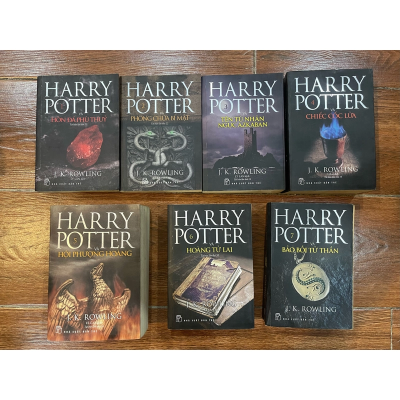 Harry Potter full bộ 7 tập bản bìa đen 325737