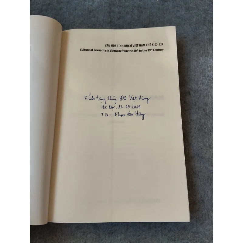 VĂN HOÁ TÍNH DỤC Ở VIỆT NAM THẾ KỶ X - XIX 720737
