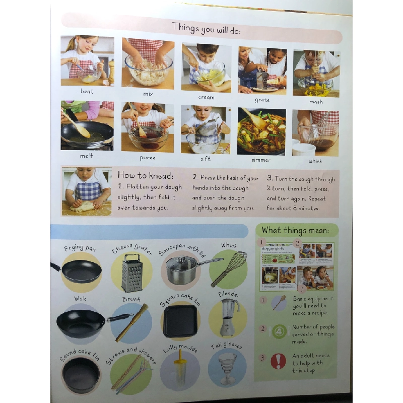 Children's First Cookbook DK BÌA CỨNG mới 85% bẩn nhẹ Annabel Karmel HPB3107 NGOẠI VĂN 450747