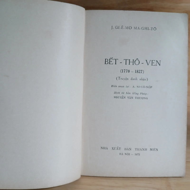 BẾT-THÔ-VEN (1770 - 1827) - J. GI-Ê-MO MA-GHI-TÔ 470522