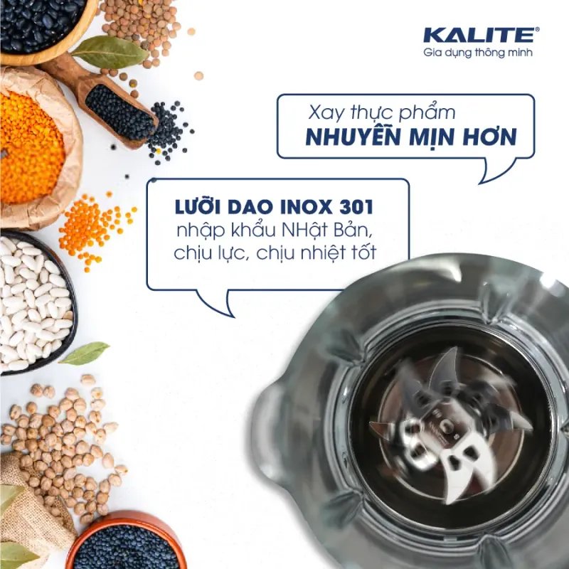 💎 Máy sữa hạt Kalite KL-950 – Xay mịn, nấu ngon, tiết kiệm thời gian tối đa 💕 695619