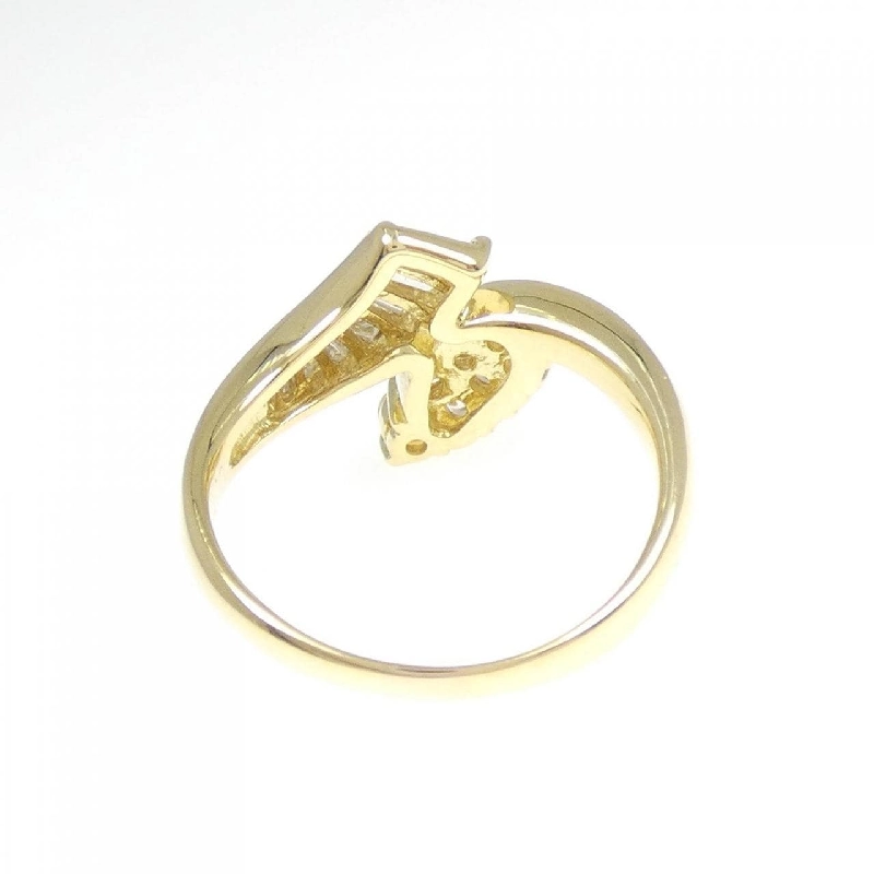 Nhẫn kim cương K18YG 0.77CT 672622