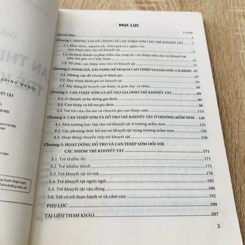 GIÁO TRÌNH CAN THIỆP SỚM CHO TRẺ KHUYẾT TẬT 1000625