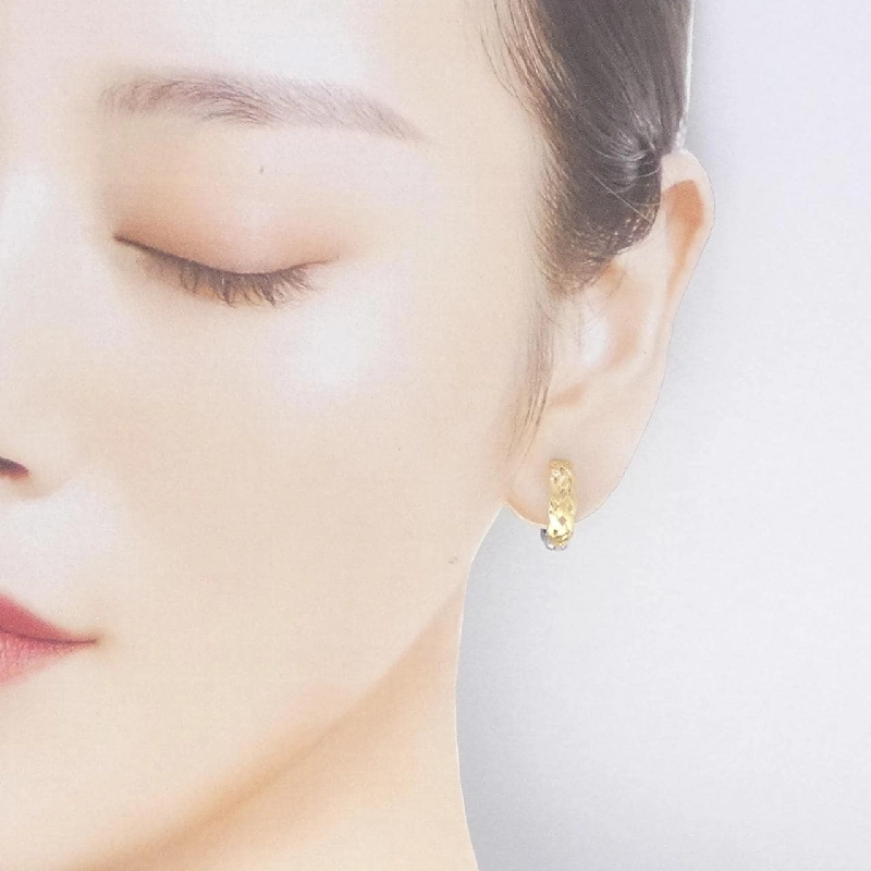 K18YG/K14WG Bông tai một bên - Hàng hiệu Authentic 869951