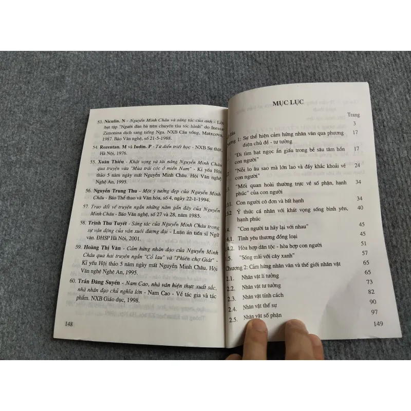 NHÀ VĂN NGUYỄN MINH CHÂU & CẢM HỨNG NHÂN VĂN 570997