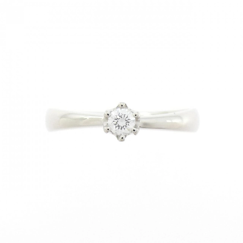 Nhẫn kim cương Solitaire PT900 0.10CT - Hàng hiệu Authentic 850547