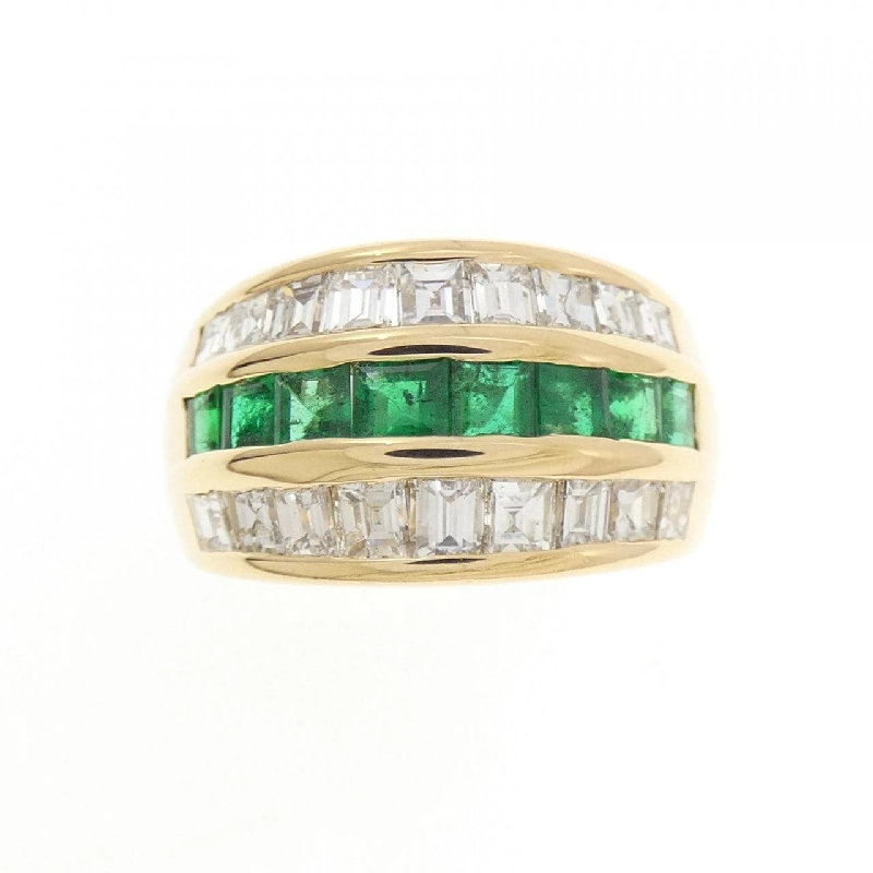 Nhẫn Emerald K18YG 1.27CT - Hàng hiệu Chính hãng 850305