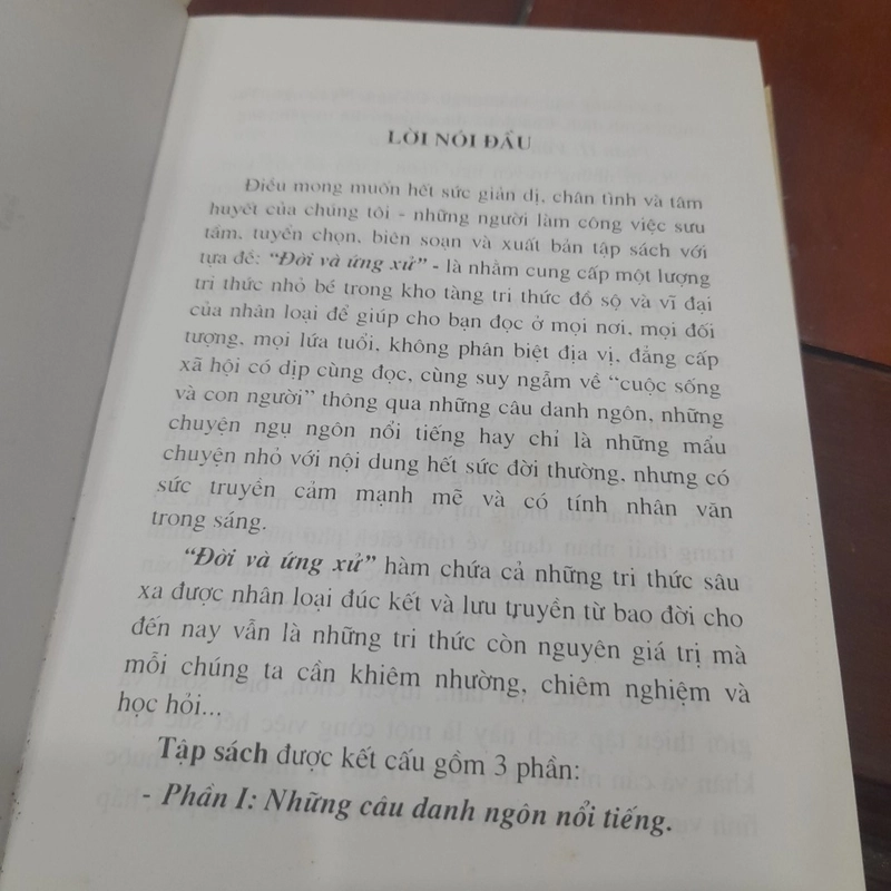 ĐỜI và ỨNG XỬ 461098