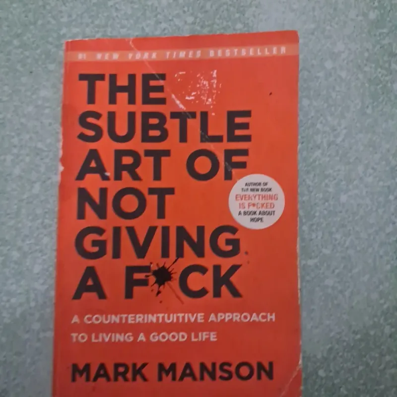 The subtle artof not giving a f ck 996781