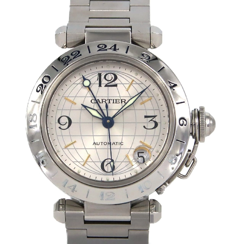 Cartier Pasha C GMT W31029M7 SS tự động - Hàng hiệu chính hãng 873962