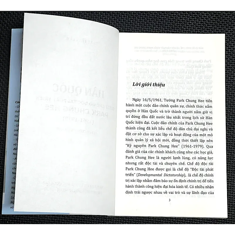 HÀN QUỐC dưới chế độ độc tài phát triển PARK CHUNG HEE 995865