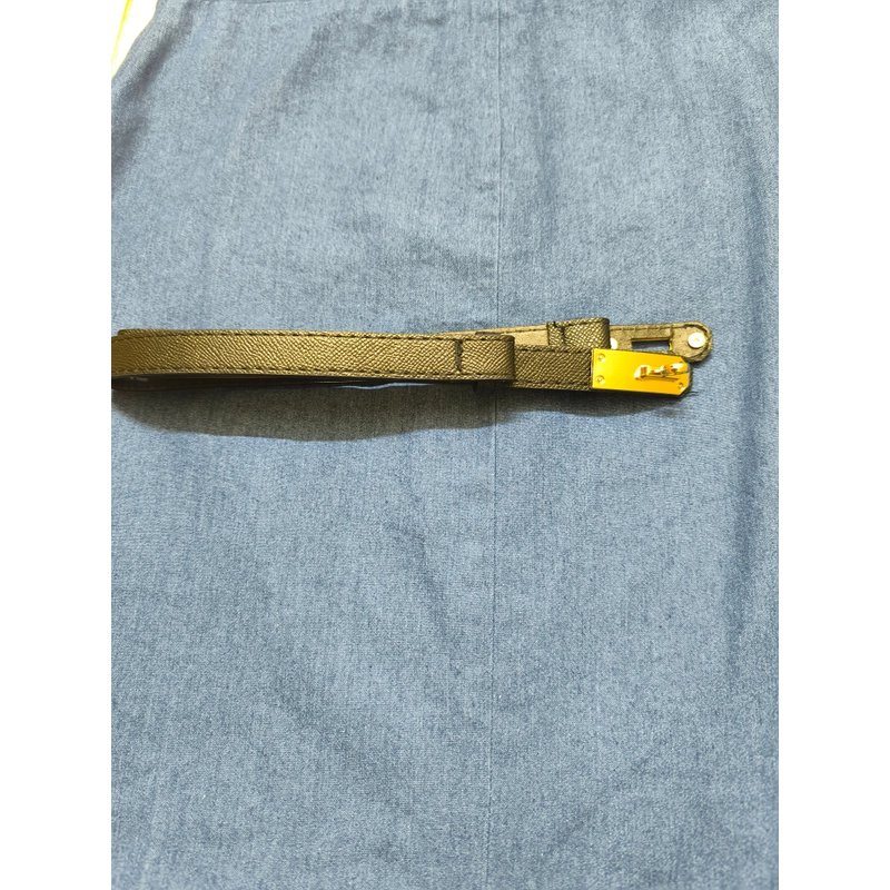 váy midi jean giấy dáng A  529658