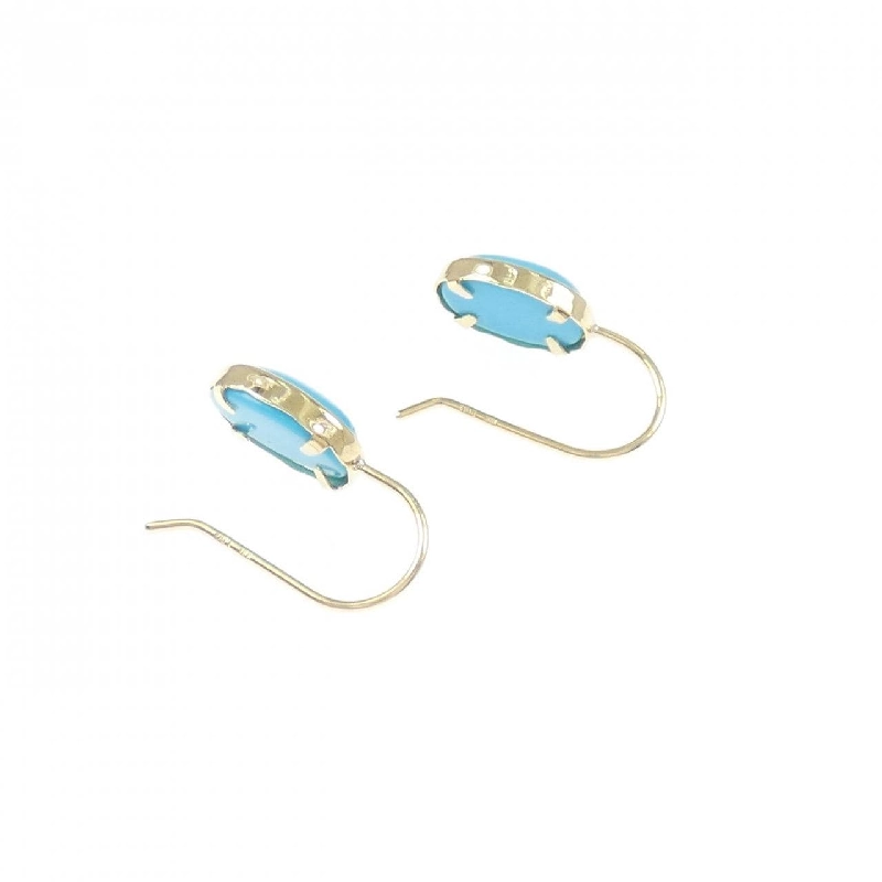 Bông tai K18YG Turquoise 2.00CT - Hàng hiệu Chính hãng 867192