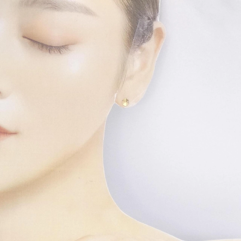 K18YG Bông tai kim cương 0.02CT - Hàng hiệu Chính hãng 870983