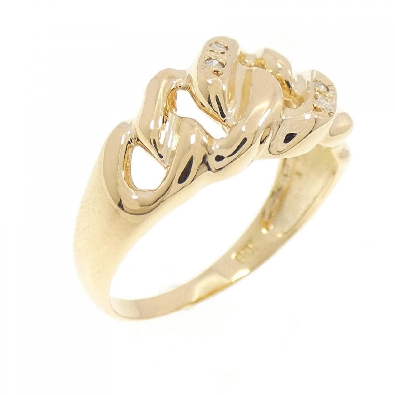 Nhẫn kim cương K18YG 0.02CT - Hàng hiệu Authentic 854691