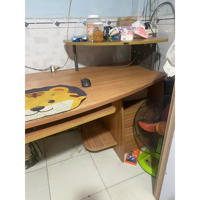 bàn học size lớn 2 tầng gỗ ép 1025392