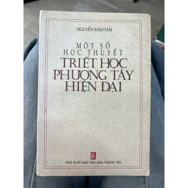 Một số học thuyết triết học phương tây hiện đại - Nguyễn Hào Hải.8 336228