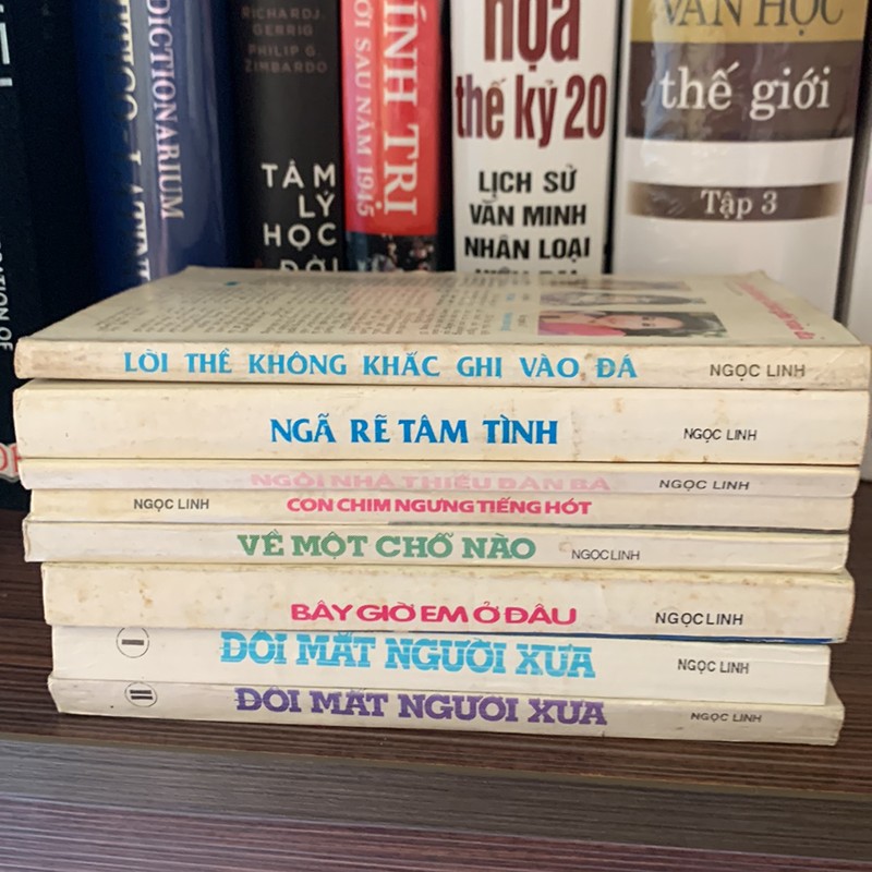 Combo 8 quyển 7 tựa sách của tác giả Ngọc Linh (tiểu thuyết) 161701