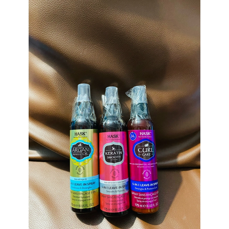 Chai xịt dưỡng tóc Keratin HASK 175ml - 100% chuẩn Auth bao check 455706