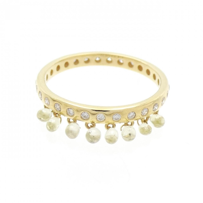 【Sản phẩm mới】Nhẫn kim cương vĩnh cửu K18YG 0.67CT 670317