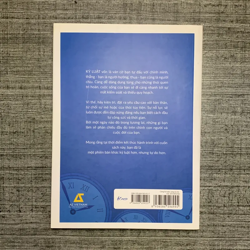 Càng Kỷ Luật, Càng Tự Do - Ca Tây 708000