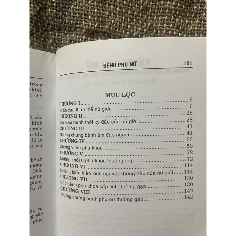 Bệnh phụ nữ BS NGUYỄN THỊ TUYẾT MAI- 190 trang  1007176