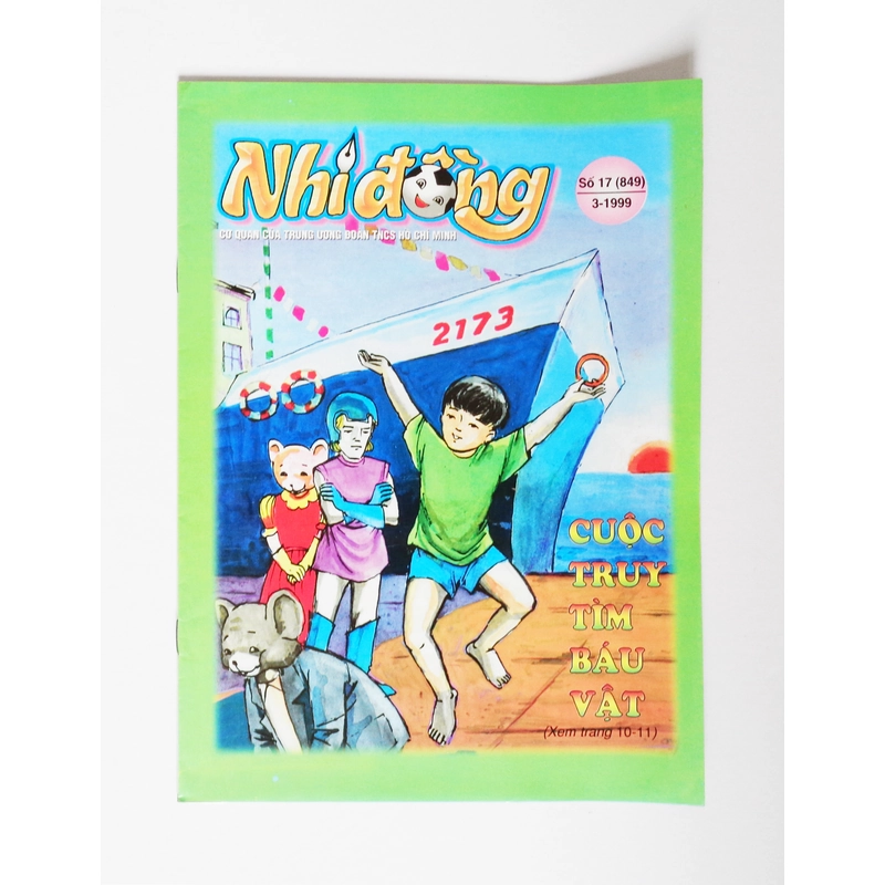 Báo Nhi đồng của TNCS Hồ Chí Minh xưa (Số 849 - Năm 1999) 8054