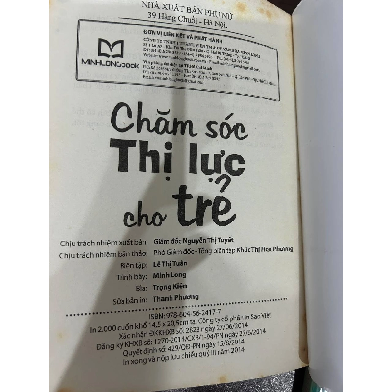 Chăm sóc thị lực cho trẻ - Trúc Quân 1040670
