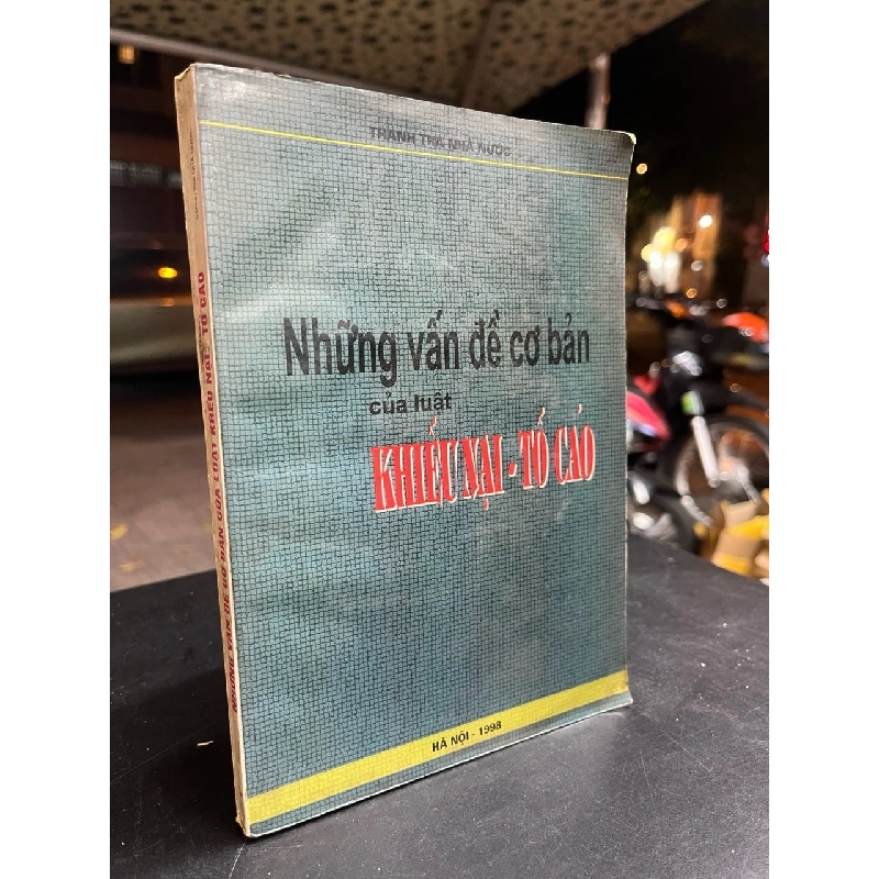 Những vấn đề cơ bản của luật Khiếu nại - Tố cáo 797054