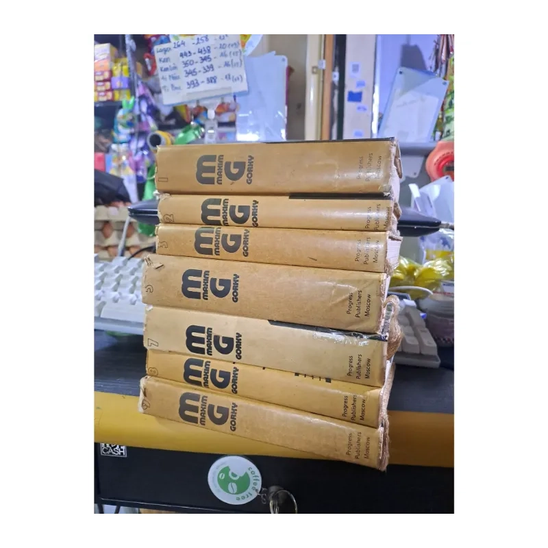 Maxim Gorky Tập 1,2,3,5,7,8,9 Tiếng anh 984343